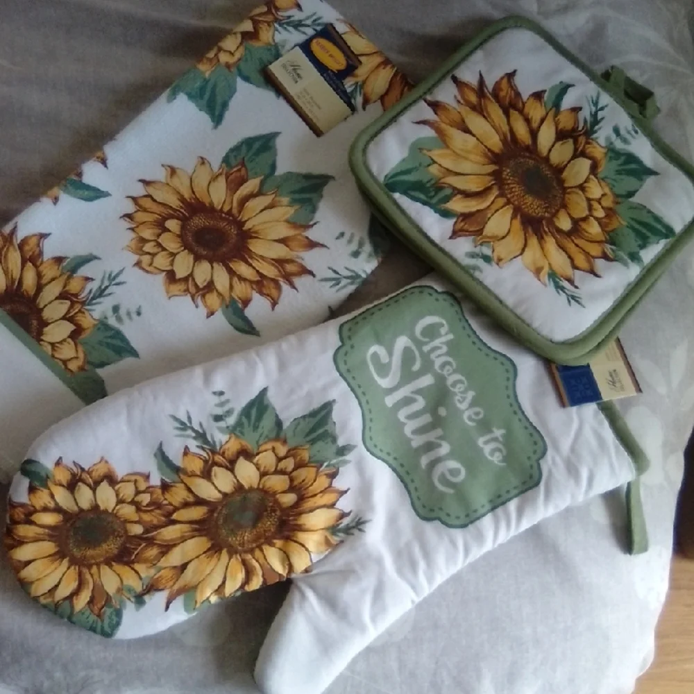 Home Collection Sunflower Kitchen Linen Set